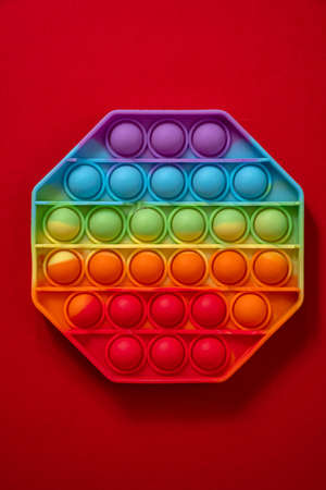 Popular silicone colorful antistress toy for childの写真素材