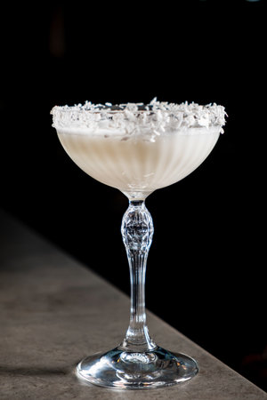 tasty cocktail in the barの写真素材