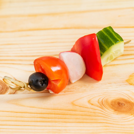 appetizer on the tableの写真素材