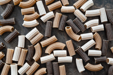 wholegrain pasta on the table