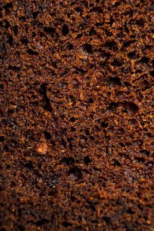 rye bread background, food textureの写真素材