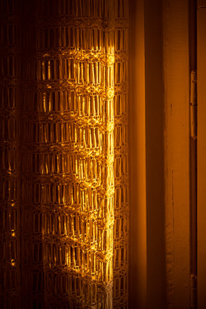 morning in the room, Peach Fuzz colorの写真素材