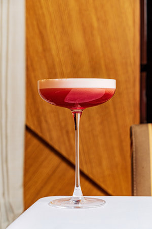 tasty mocktail for Valentine's Dayの写真素材