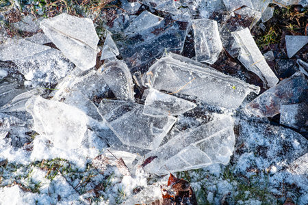 ice texture for winter background