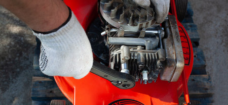 Torque wrench, mower repair - profesional service.