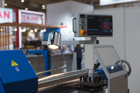 Poznan, Poland 01 Sep 2021: ITM Industry Europe, HIGH TECH EXPO. Technology.