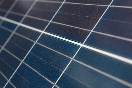 Details of solar panel or module, photovoltaic for green and alternative energy, electricity power