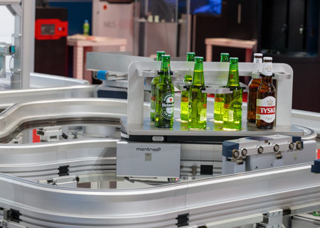 Automatic production line, high-tech EXPO, ITM Industry Europe.のeditorial素材