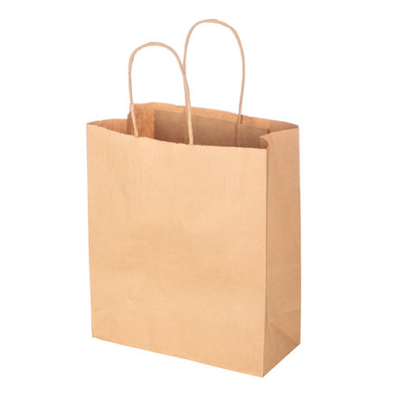 Eco-friendly Paper Bag: Sustainable Shopping Solutionの写真素材