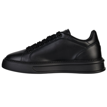 Side Shot Of A Black Leather Shoe, Side Shotの写真素材