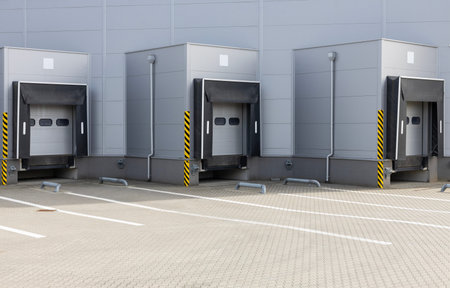 Loading Bay Dock Doors Industrial.