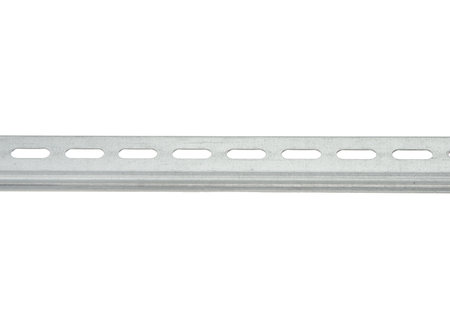 Perforated Steel Support Bar Close Upの写真素材