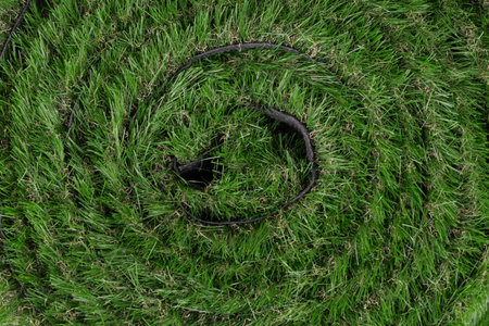 Rolled Artificial Grass Turf Texture