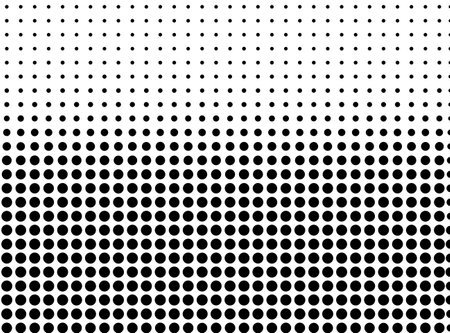 Halftone Dots Gradient from Top to Bottomの写真素材