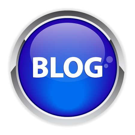 bouton internet blogのイラスト素材