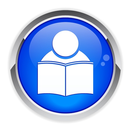 bouton internet formation iconのイラスト素材