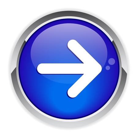 button arrow iconのイラスト素材