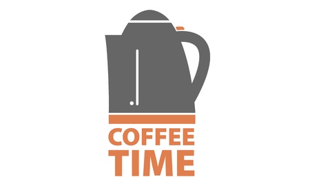 Espresso coffee timeのイラスト素材