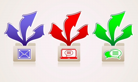 Folder Icon Setのイラスト素材