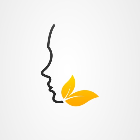 face sheet of the iconのイラスト素材