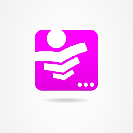 Business people web iconのイラスト素材