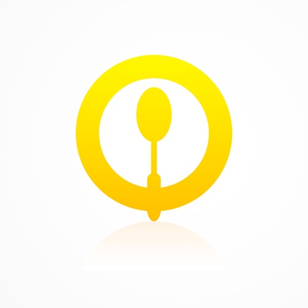 Kitchen icon tablespoonのイラスト素材