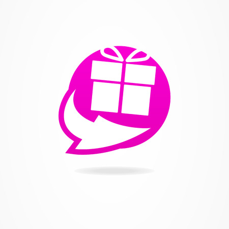 Business gift arrow signのイラスト素材