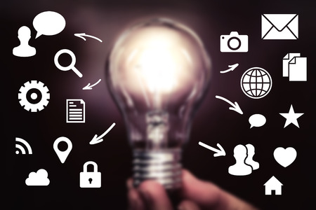 Business Idea iconの写真素材