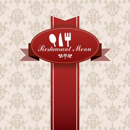 Restaurant menu graphic designのイラスト素材