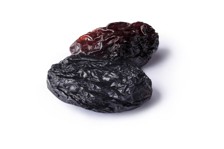 Dark natural seedless raisin from California. Sun-dried untreated grape. Retouched, large depth of fieldの写真素材