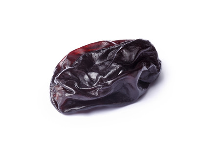 Dark natural seedless raisin from California. Sun-dried untreated grape. Retouched, large depth of fieldの写真素材
