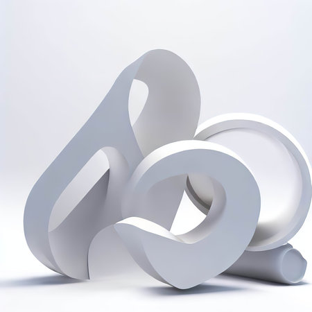 a white background. 3d renderingの素材