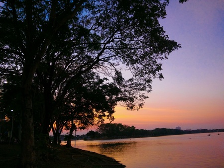 evening sceneryの素材