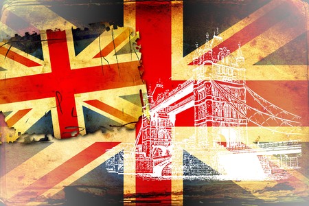 London art design illustrationの写真素材