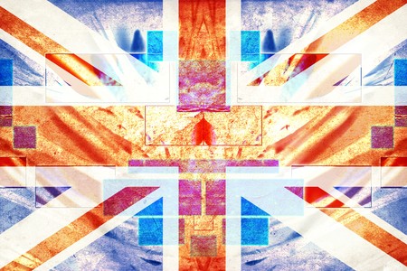 British art design illustrationの写真素材