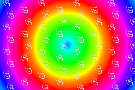 Euro icon illustration