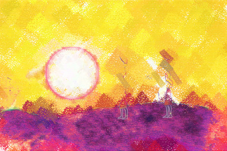 African ethnic retro vintageの写真素材