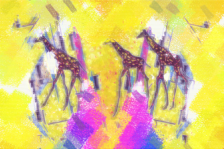 African ethnic retro vintageの写真素材