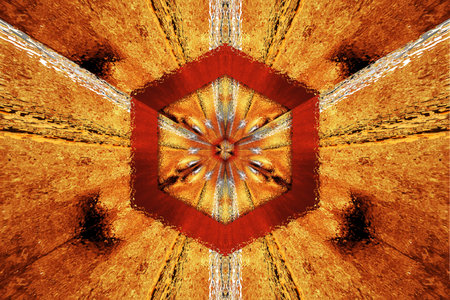 A star abstraction fractal symmetry