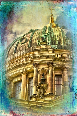 Berlin city in Germanyの写真素材