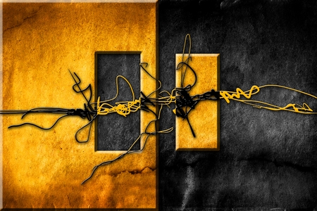 Abstract color design artの写真素材