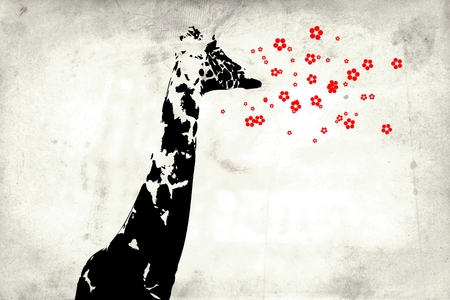 mural art design fun idea wallの写真素材