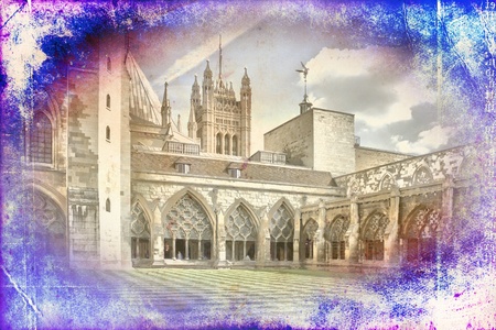 London art design illustrationの写真素材