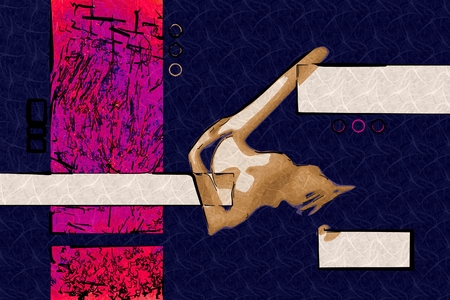 abstract color design art illustrationの写真素材