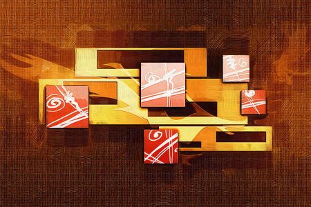 abstract color design art illustration