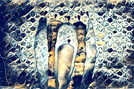 Ethnic art illustration