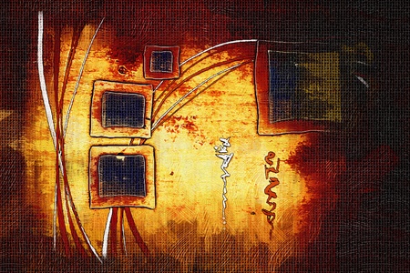abstract color design art illustrationの写真素材