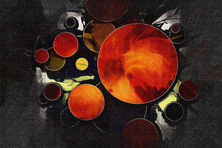 abstract color design art illustration