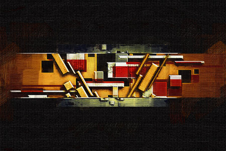 abstract color design art illustration
