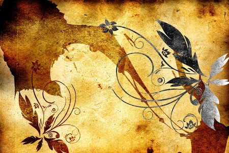 Abstract color design art illustrationの写真素材